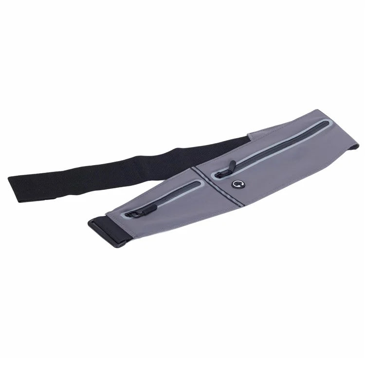 Sport Belt Bag with Zipper Waterproof Waist Pouch for 7 inch Phones