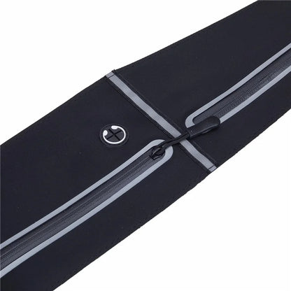 Sport Belt Bag with Zipper Waterproof Waist Pouch for 7 inch Phones