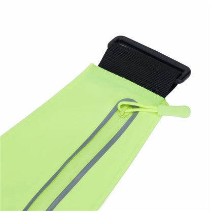 Sport Belt Bag with Zipper Waterproof Waist Pouch for 7 inch Phones