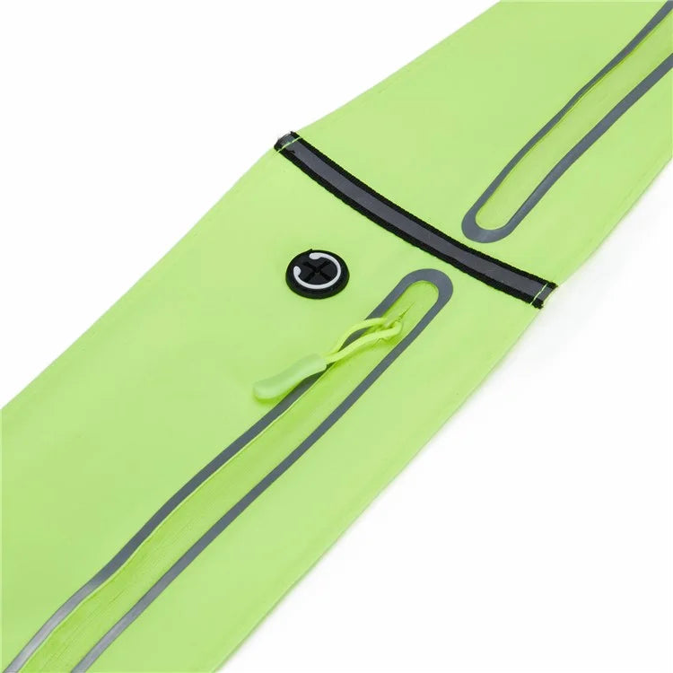 Sport Belt Bag with Zipper Waterproof Waist Pouch for 7 inch Phones