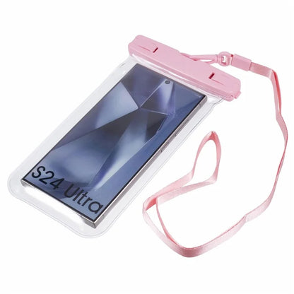 Waterproof Phone Pouch Case Holder for Under 6.5-inches Phone Underwater Clear Cellphone Dry Bag