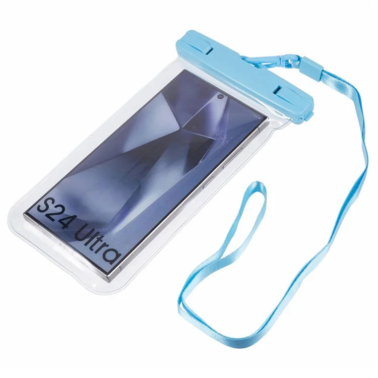 Waterproof Phone Pouch Case Holder for Under 6.5-inches Phone Underwater Clear Cellphone Dry Bag