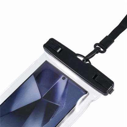 Waterproof Phone Pouch Case Holder for Under 6.5-inches Phone Underwater Clear Cellphone Dry Bag