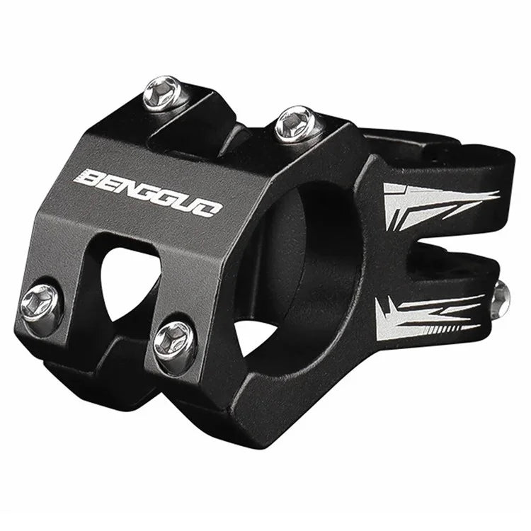 BENGGUO BG-2702 31.8mm CNC Aluminum Alloy MTB Bike Front Fork Stem Bicycle Handlebar Stem