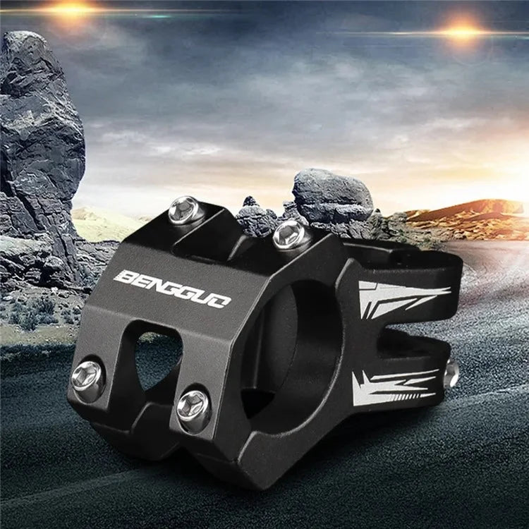 BENGGUO BG-2702 31.8mm CNC Aluminum Alloy MTB Bike Front Fork Stem Bicycle Handlebar Stem