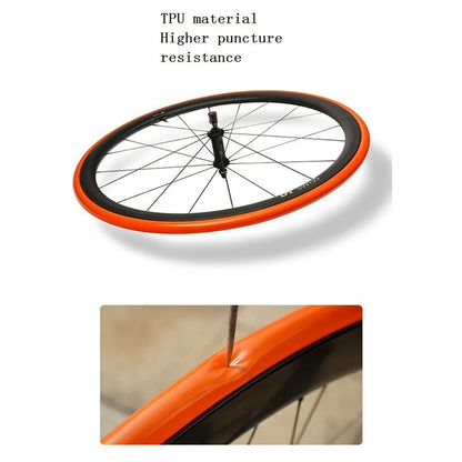 Ultra-Light Road Bike TPU Inner Tube with 2 Tire Repair Patch