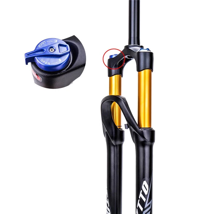 ZTTO ZT-01 Mountain Bike Front Fork Alloy Air Pressure Shock Absorption Front Fork