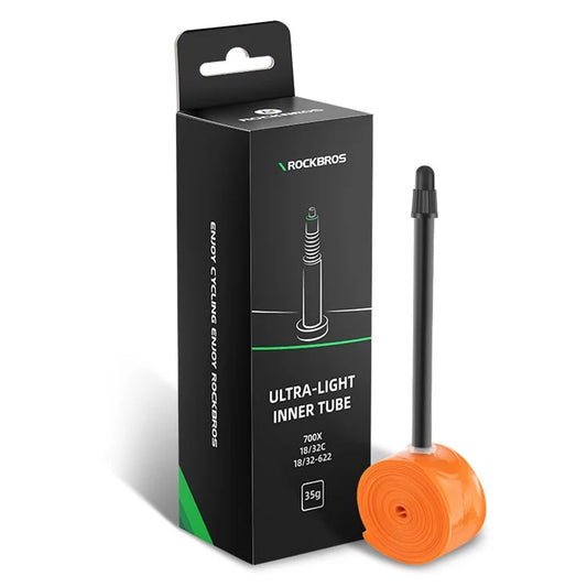 ROCKBROS 700*18-32C FV Valve 65mm TPU Inner Tube for Bicycle Road Bike Wear Resistant Inner Tube