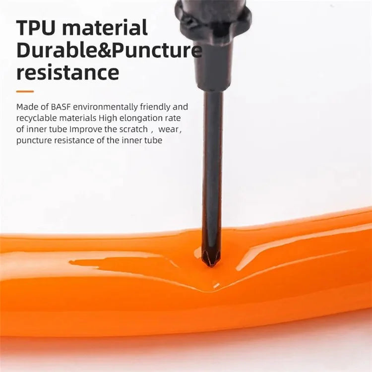 ROCKBROS 700*18-32C FV Valve 65mm TPU Inner Tube for Bicycle Road Bike Wear Resistant Inner Tube