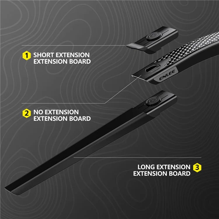 ENLEE EN720 1 Pair Mudguard for Road Bike Folding Bicycle Fender for 700Cx18-32mm Tire Width