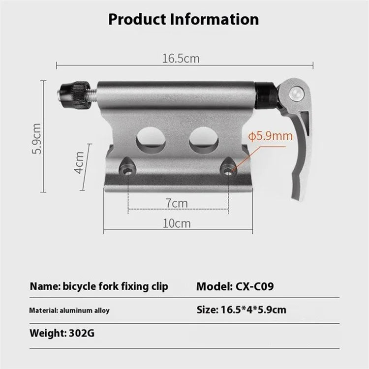 Aluminum Alloy Bicycle Holder Wall Mount Hanging Hook, Load Bearing Capacity: 60kg
