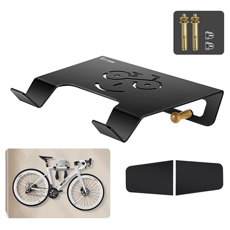 WEST BIKING YP0712041 Wall Mounted Hanger Bike Rack Space Saving Bicycle Storage Holder