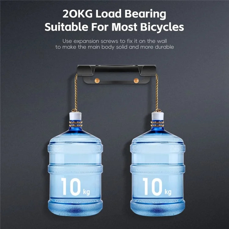 WEST BIKING YP0712041 Wall Mounted Hanger Bike Rack Space Saving Bicycle Storage Holder