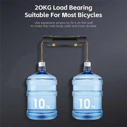 WEST BIKING YP0712041 Wall Mounted Hanger Bike Rack Space Saving Bicycle Storage Holder