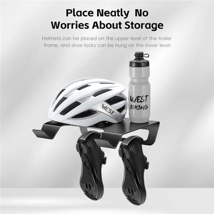 WEST BIKING YP0712041 Wall Mounted Hanger Bike Rack Space Saving Bicycle Storage Holder