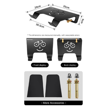 WEST BIKING YP0712041 Wall Mounted Hanger Bike Rack Space Saving Bicycle Storage Holder