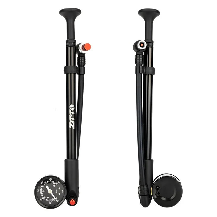 ZTTO 1505DT 300PSI Bike Front Fork Tire Air Pump High Pressure Bicycle Aluminum Alloy Inflator