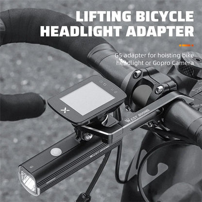 WEST BIKING YP0719358 Bicycle Computer Mount Holder Aluminum Alloy Bike Handlebar Computer Bracket