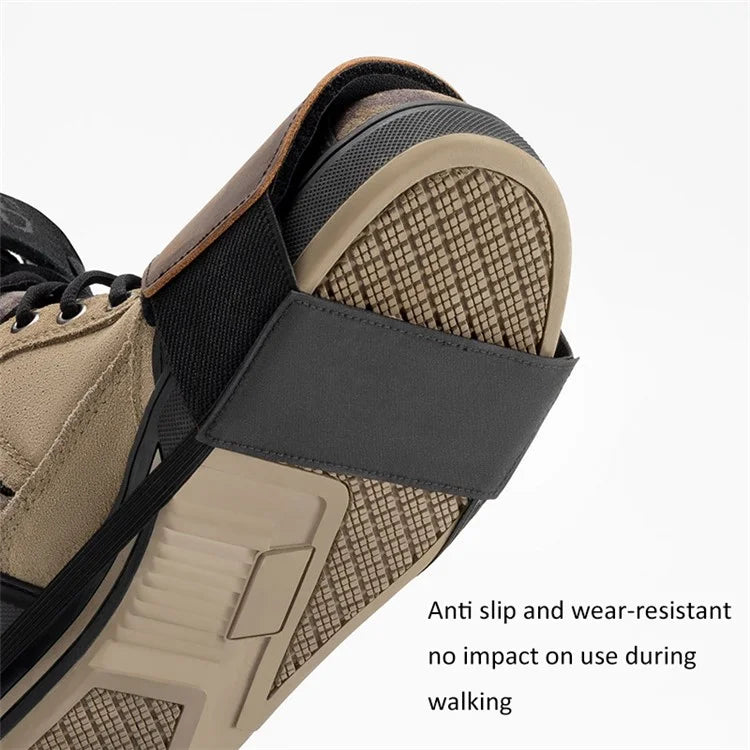 ROCKBROS MTB002 Motorcycle Shift Lever Shoe Cover Non-slip Leather Shoes Protection Gear Shift Pad