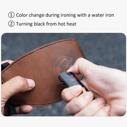 ROCKBROS MTB002 Motorcycle Shift Lever Shoe Cover Non-slip Leather Shoes Protection Gear Shift Pad