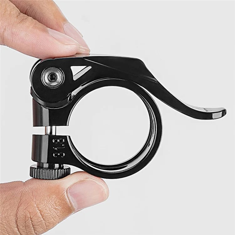 ROCKBROS Bike Seat Post Clamp 31.8mm Aluminum Alloy Clamp Tube Clip for MTB Bike Road Bike