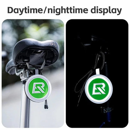 ROCKBROS E003 Cycling Reflective Sticker Night Visibility Safety Cycling Logo EVA Round Reflective Markers