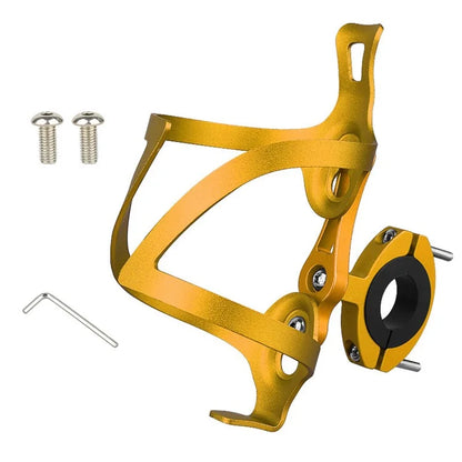JUNSUNMAY BH001 Aluminum Alloy Bicycle Water Bottle Bracket MTB Bike Bottle Cage with Rotation Base