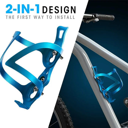 JUNSUNMAY BH001 Aluminum Alloy Bicycle Water Bottle Bracket MTB Bike Bottle Cage with Rotation Base