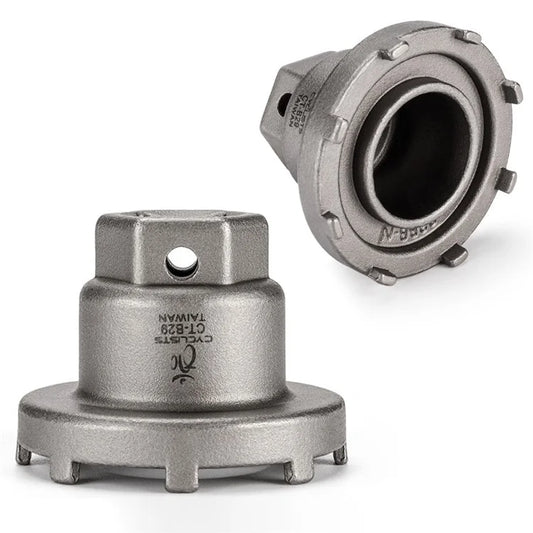 CYCLISTS CT-B29 Bike Bottom Bracket Removal Sleeve Tool for 8-Tooth Cartridge Type Bottom Brackets