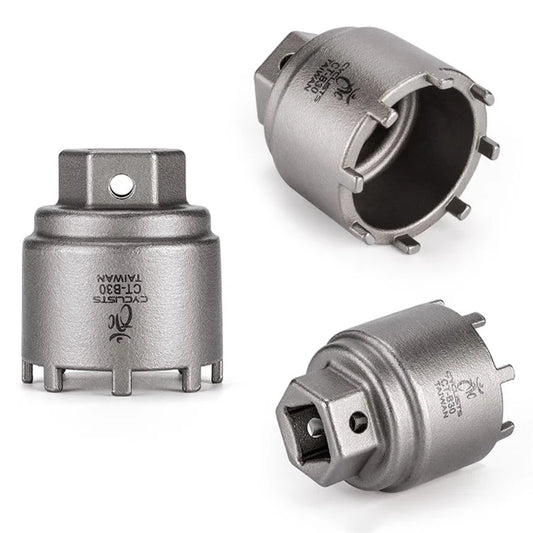 CYCLISTS CT-B30 Bicycle Bottom Bracket Remover for 8-Tooth Cartridge Type Bottom Brackets