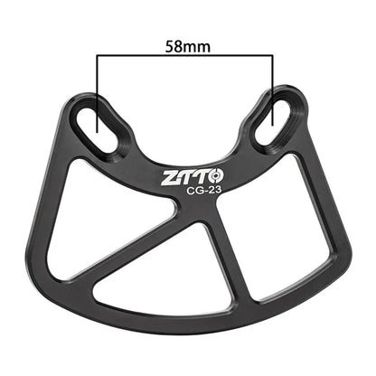 ZTTO CG23 Bicycle Chain Guide MTB Mountain Bike Crash Plate Bash Guard