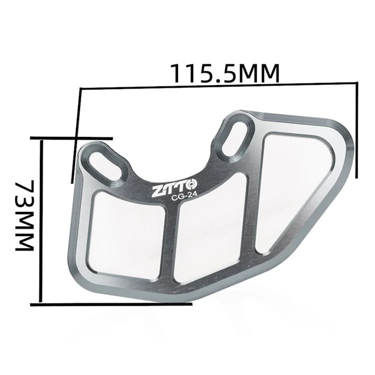 ZTTO CG24 Aluminum Alloy Bicycle Chain Guide Bike Crash Plate Bash Guard