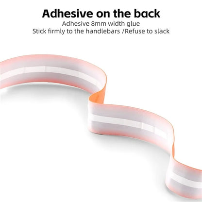 WEST BIKING YP0804075 2Pcs PU Leather+EVA Handlebar Tape Road Bike Handle Wrap