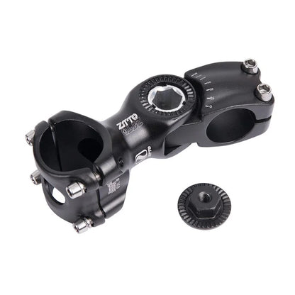 ZTTO Aluminum Alloy Bike Stem MTB Stem Degree Adjustable Raise Up Function Bicycle Tool