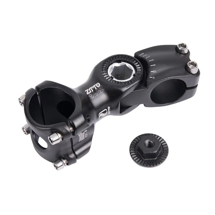 ZTTO Aluminum Alloy Bike Stem MTB Stem Degree Adjustable Raise Up Function Bicycle Tool