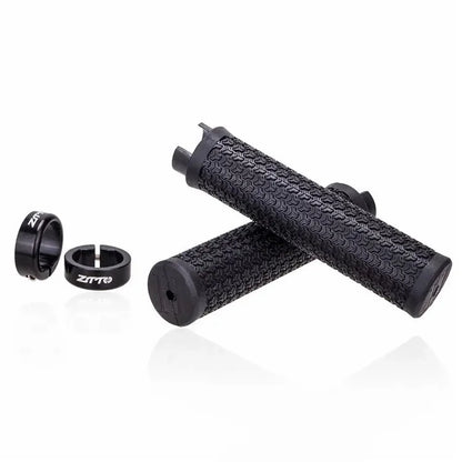 ZTTO AG13 Bike Aluminum Alloy Lockable Ring Grip Anti-Slip Rubber Handle Grip