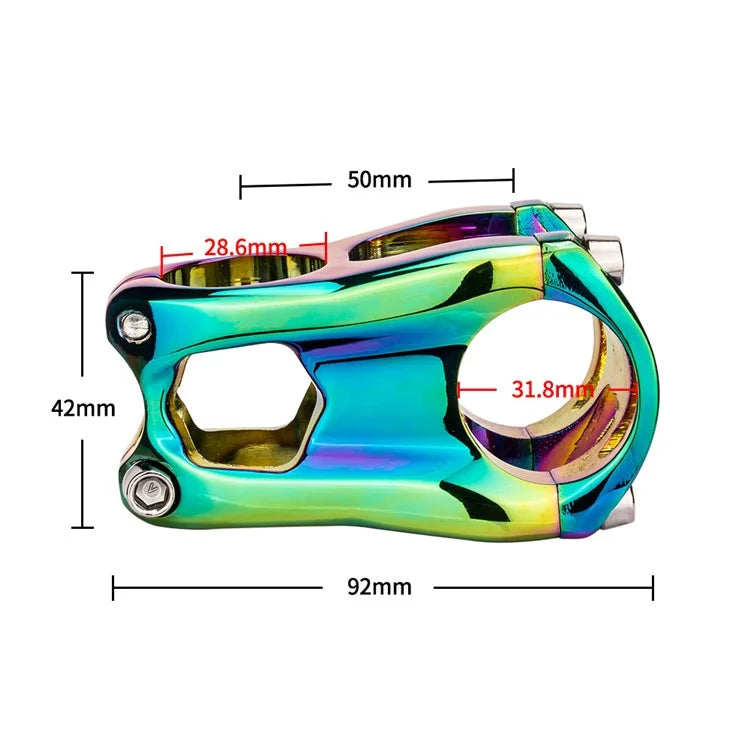 ZTTO AMBL2 31.8x50mm Bike Handlebar Short Stem Aluminum Alloy MTB Bicycle Stem Riser