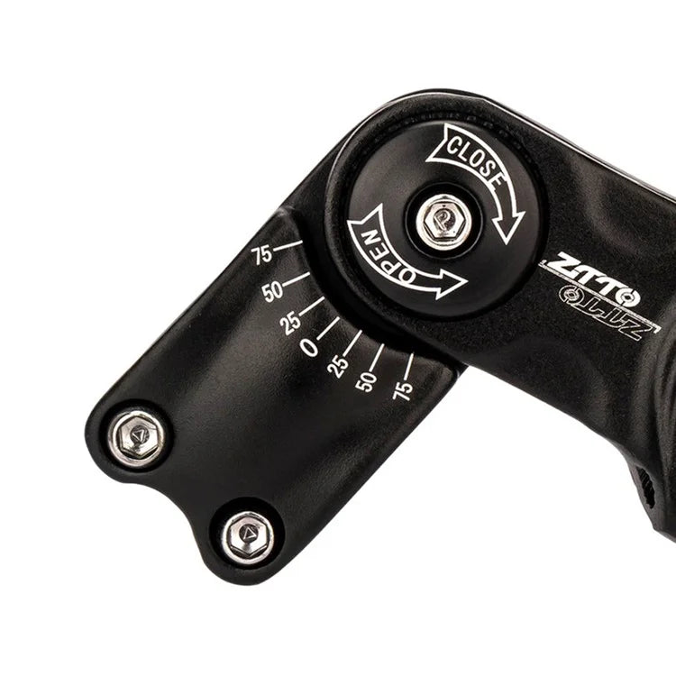 ZTTO CNCKTBL Angle Adjustable Bike Handlebar Stem CNC Aluminum Alloy MTB Bicycle Stem Riser+Red