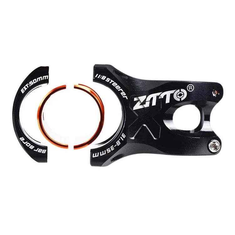 ZTTO AMBL3 31.8 / 35mm 2-in-1 0-Degree Bike Handlebar Stem Aluminum Alloy Riser