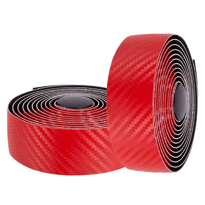 ZTTO GLBD3 2Pcs Carbon Fiber Bicycle Handlebar Anti-skid Tape Road Bike Handlebar Wrap Strap
