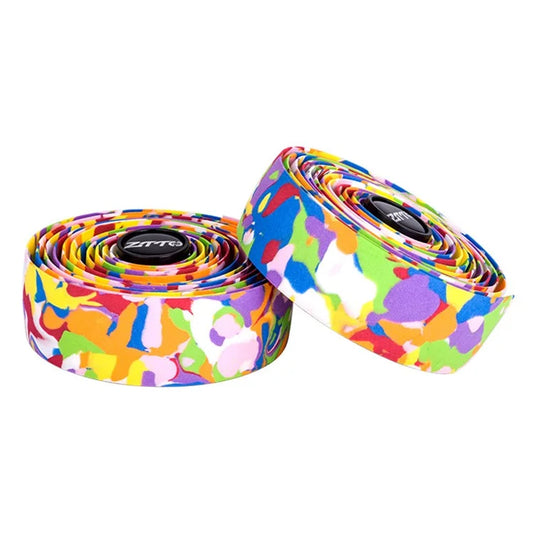 ZTTO CSBD 2Pcs Synthetic Sponge Bicycle Handlebar Tape Shock Absorbing Bike Handlebar Wrap Strap