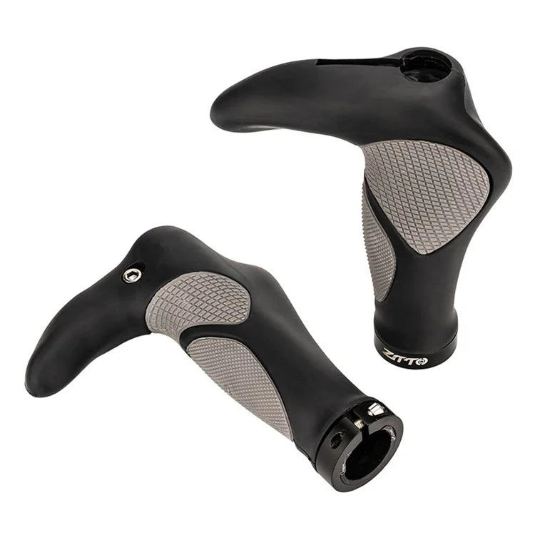 ZTTO AG43 1 Pair Bicycle Ergonomic Horn Shape Handlebar Grip Cover for MTB Bike