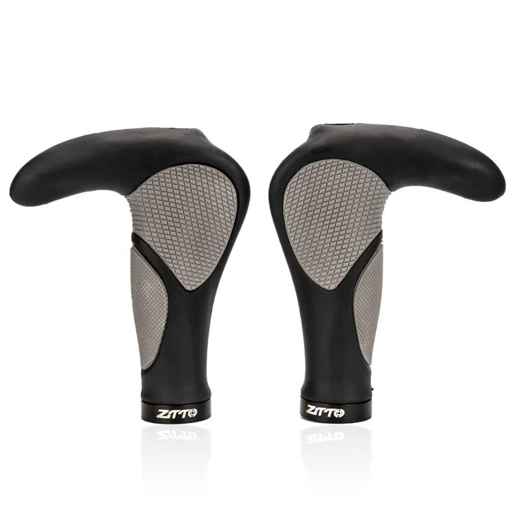 ZTTO AG43 1 Pair Bicycle Ergonomic Horn Shape Handlebar Grip Cover for MTB Bike
