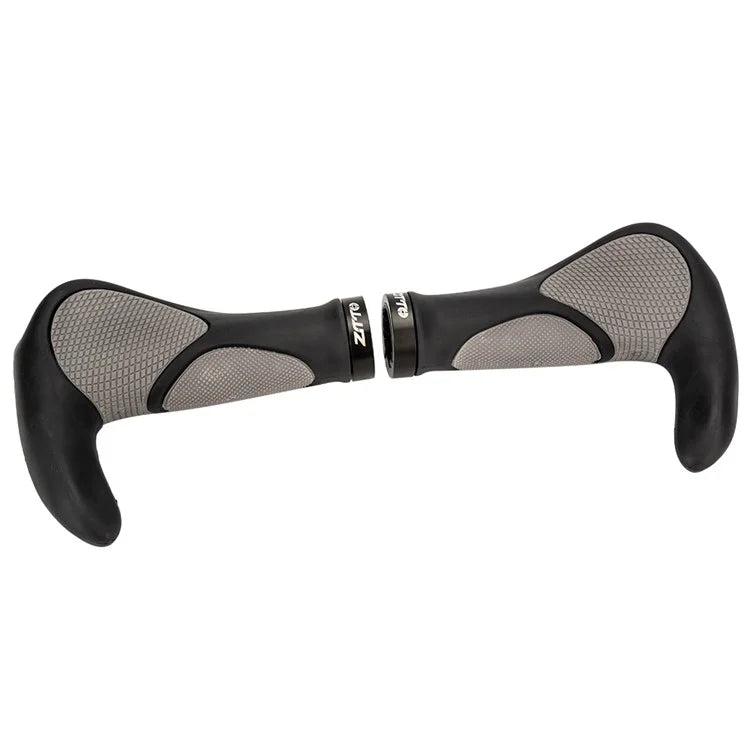ZTTO AG43 1 Pair Bicycle Ergonomic Horn Shape Handlebar Grip Cover for MTB Bike
