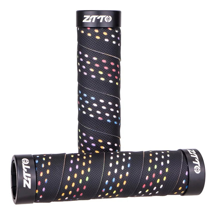 ZTTO AG115 Shockproof Bicycle Handle Bar Grips MTB Mountain Bike Handlebar Cover+Red