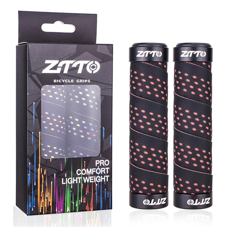 ZTTO AG115 Shockproof Bicycle Handle Bar Grips MTB Mountain Bike Handlebar Cover+White