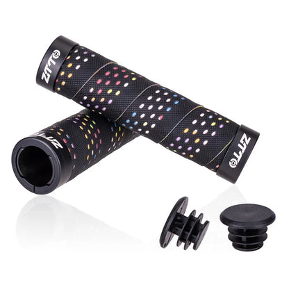 ZTTO AG115 Shockproof Bicycle Handle Bar Grips MTB Mountain Bike Handlebar Cover+Green