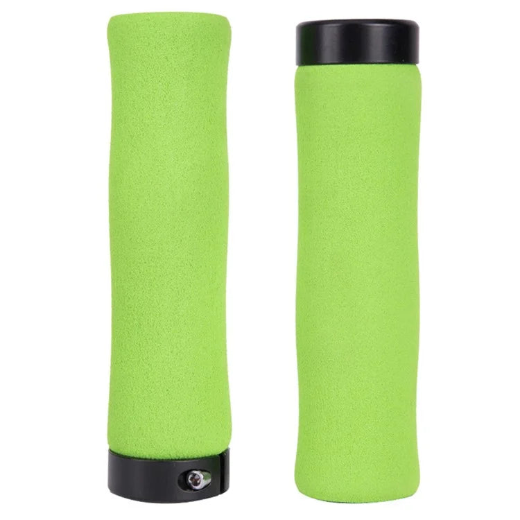 ZTTO AG28 1 Pair Shockproof Sponge Grips Single-sided Locking Handlebar Grips