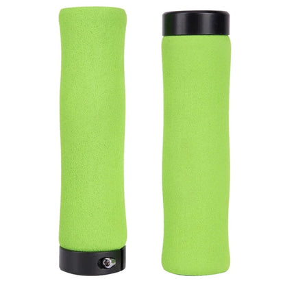 ZTTO AG28 1 Pair Shockproof Sponge Grips Single-sided Locking Handlebar Grips