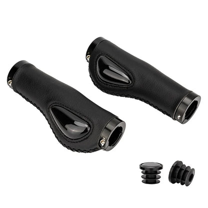 ZTTO AG61 1 Pair Bike Handlebar Grip Liquid Silicone Shock Absorption Anti-slip Bicycle Handlebar Grips